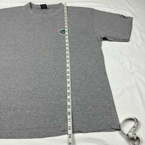 Vtg Starter Florida Gators Mens T-Shirt XL Y2K Embroidered Boxy Grey A1 - Picture 7 of 7